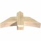 Ekena Millwork Bellingham Rough Sawn Timber Gable Bracket, Douglas Fir, 36"W x 16"H x 6"D x 6"F, 11/12 Pitch GBW036X16X0606BEL00RDF - alternate 5